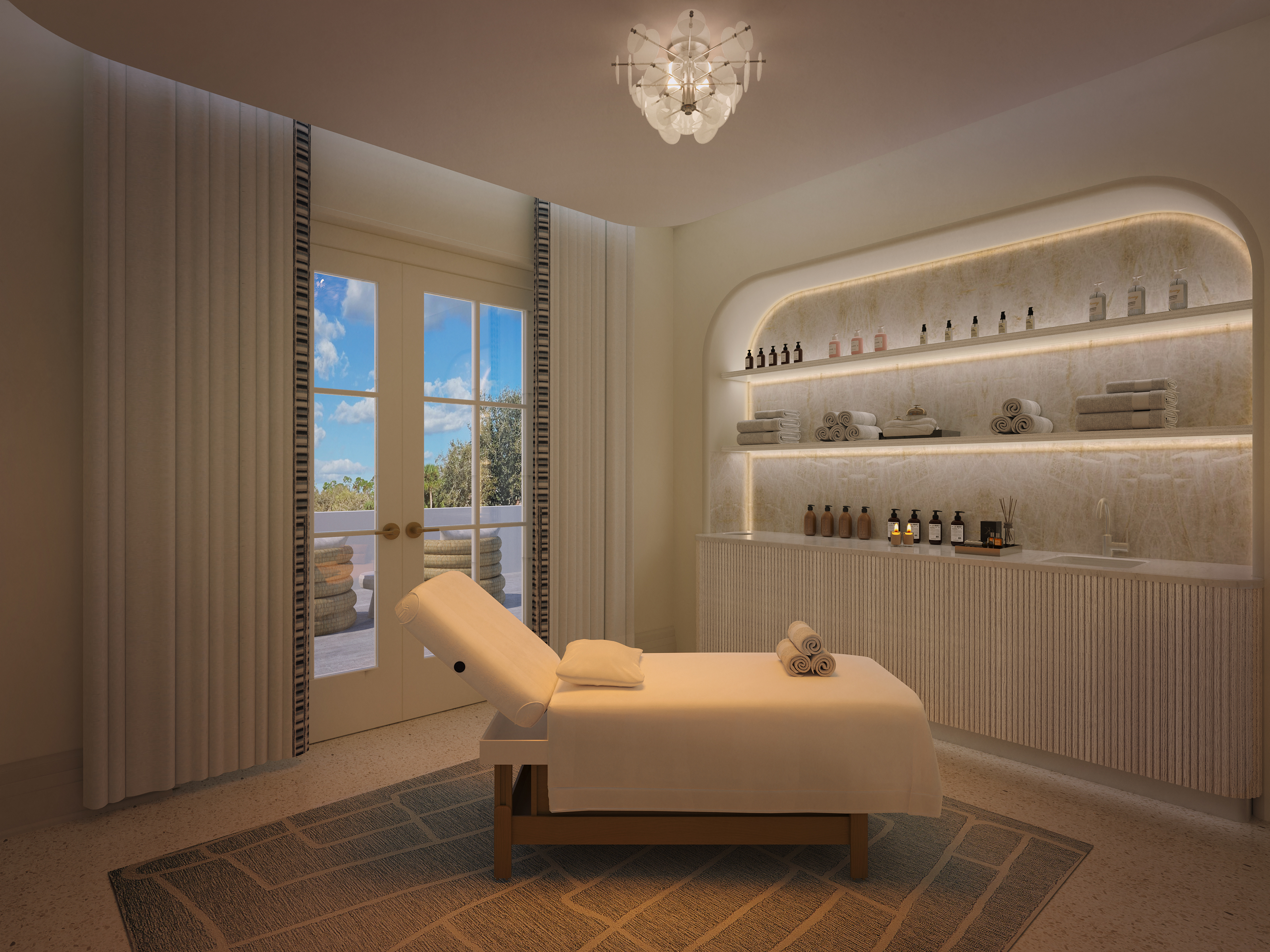 Interior 4 - Phase 1 Spa Treatment Room